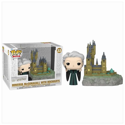 0889698656559 - Sammlerfigur aus Vinyl Harry Potter - Chamber of Secrets Anniversary POP! Town  Minerva w Hogwarts