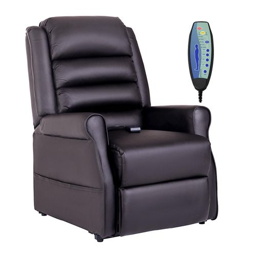 4255633531315 - Sessel mit Aufstehhilfe Kunstleder Stahl