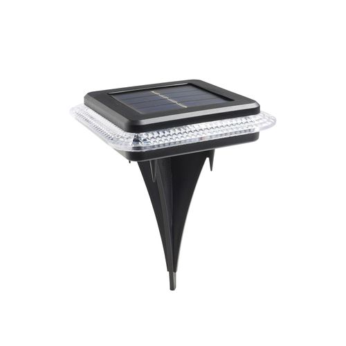 4311536068034 - Living & Garden 4er Solarleuchte 2in1 eckig