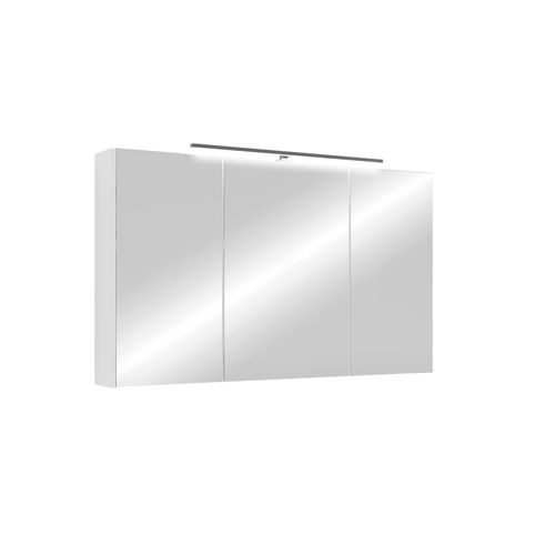 4251942258592 - Spiegelschrank SPREE Breite 100 cm weiß LED Beleuchtung