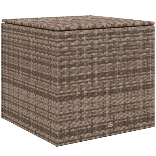 4255633565020 - Polyrattan Auflagenbox Kissenbox mit Deckel Hubautomatik Sand 4255633565020 - Polyrattan Auflagenbox Kissenbox mit Deckel Hubautomatik Sand