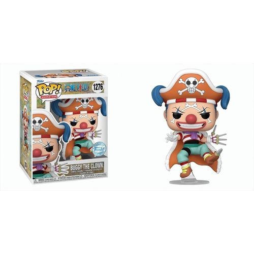 0889698664288 - - POP Vinyl Excl OnePiece Buggy the Clown - Figur 0889698664288 - - POP Vinyl Excl OnePiece Buggy the Clown - Figur