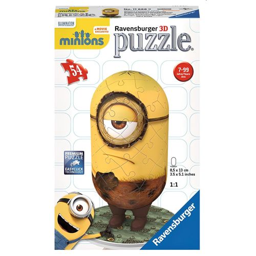 4005556116669 - Ravensburger 3D-Puzzle 11666 - Cro Minion 54 Teile 4005556116669 - Ravensburger 3D-Puzzle 11666 - Cro Minion 54 Teile