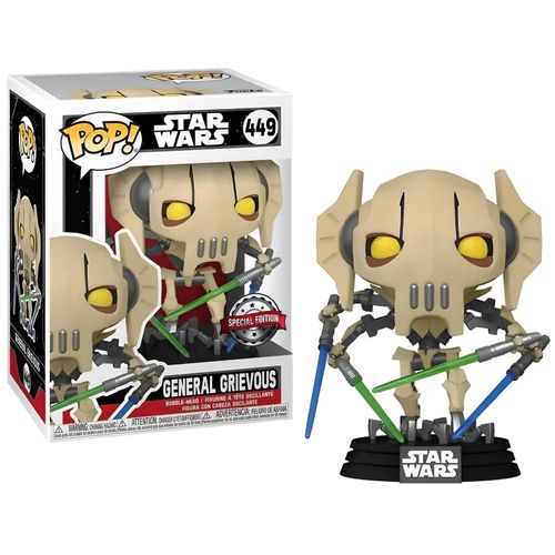 0889698561396 - POP - Star Wars - General Grievous w Lightsabers 0889698561396 - POP - Star Wars - General Grievous w Lightsabers