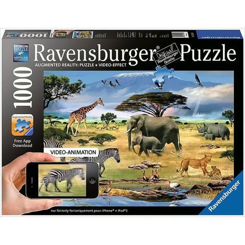 4005556193059 - Augmented Reality Puzzle - Tiere Afrikas 1000 Teile