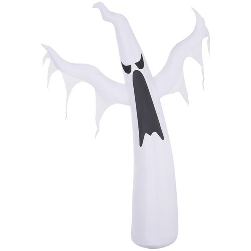 4250871259328 - Weiß Halloween Dekoration Selbstaufblasendes Spuk Gespenst Geist LED Beleuchtet
