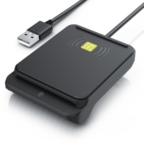 4062861826195 - CSL Speicherkartenleser USB SmartCard Reader   Chipkartenleser Dual mode NFC & Kartenslot Cardreader Kartenlesegerät kompatibel mit Mac OS X & Windows 7-11