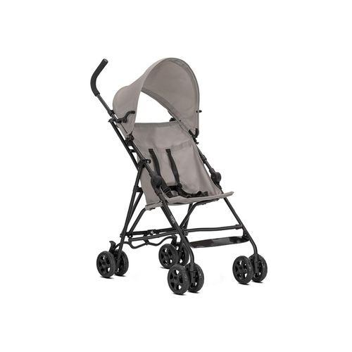 3800166120560 - Kinderwagen Buggy Vaya verstellbares Sonnendach klappbar Fußstütze grau