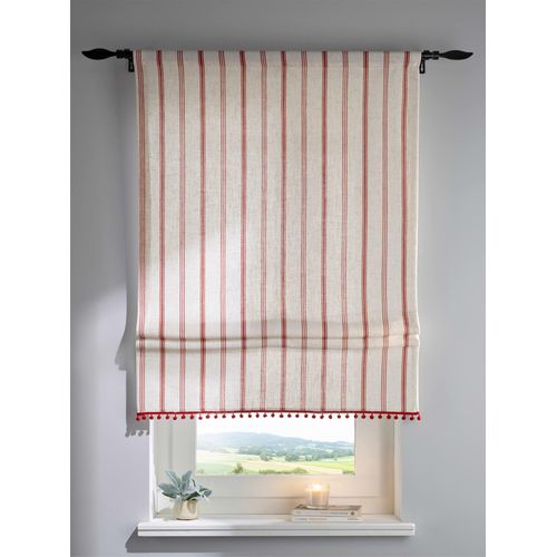 6936782377334 - Raffrollo HEINE HOME Gr 5 beige (natur rot) B120cm H140cm Raffrollos 6936782377334 - Raffrollo HEINE HOME Gr 5 beige (natur rot) B120cm H140cm Raffrollos
