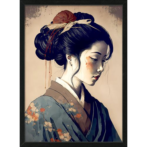 4019449510434 - Gerahmtes Bild GEISHA II