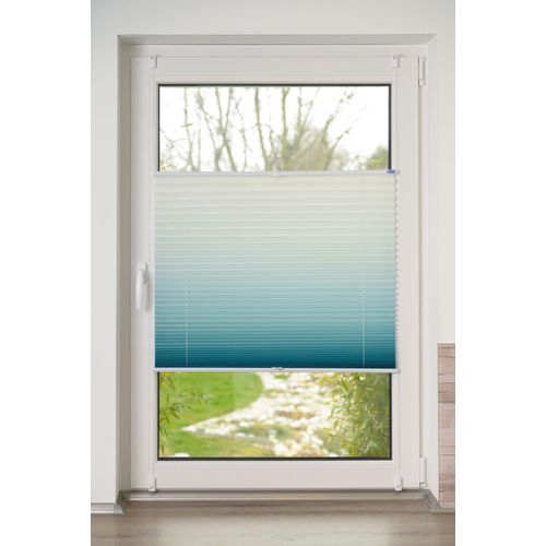 4260685145540 - K-HOME Plissee »Farbverlauf Sunrise« Lichtschutz ohne Bohren verspannt