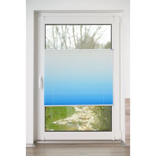 4260685145779 - K-HOME Plissee »Farbverlauf Sunrise« Lichtschutz ohne Bohren verspannt