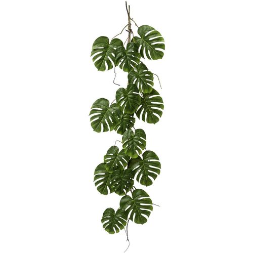 4064118968184 - Kunstgirlande CREATIV GREEN Split Philo-Girlande Kunstpflanzen Gr B L 20 cm x 119 cm 1 St grün Kunstgirlande