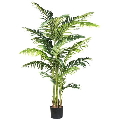 4064118182047 - Kunstpalme CREATIV GREEN Kentiapalme grün H160cm Kunstpflanzen mit detailgetreuen Wedeln