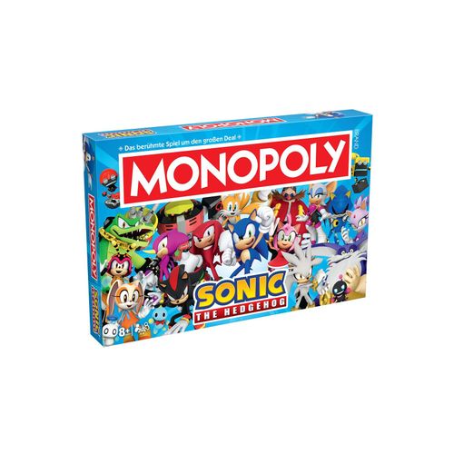5036905056809 - Monopoly - Sonic Gesellschaftsspiel Brettspiel Spiel