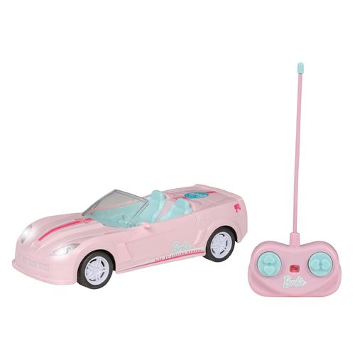 4008332303024 - Happy People - Ferngesteuertes Auto - Barbie RC Mini Car (22 cm) Spielzeugauto pink