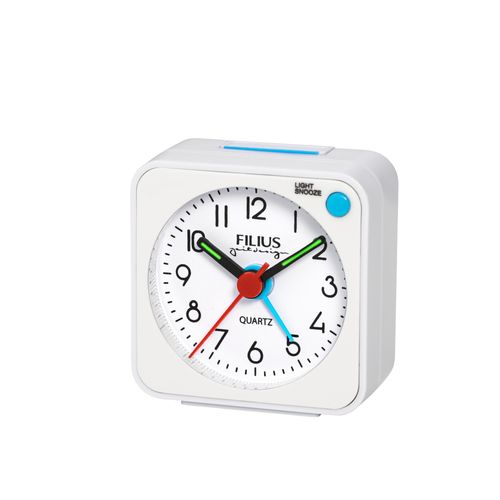 4045346126751 - Quarzwecker FILIUS ZEITDESIGN weiß Wecker Wecker Reisewecker Schlafzimmer Leuchtzeigerschleichende Sekunde 4045346126751 - Quarzwecker FILIUS ZEITDESIGN weiß Wecker Wecker Reisewecker Schlafzimmer Leuchtzeigerschleichende Sekunde