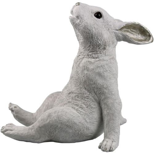 4056422315792 - Dekofigur AM DESIGN Hase Sternengucker weiß B17cm H26cm T26cm Polyresin Dekofiguren Osterdeko aus Polyresin in rosé oder weiß