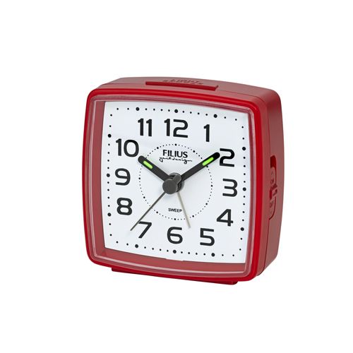 4045346126492 - Quarzwecker FILIUS ZEITDESIGN rot Wecker Reisewecker Schlafzimmer Beleuchtung schleichende Sekunde Snooze 4045346126492 - Quarzwecker FILIUS ZEITDESIGN rot Wecker Reisewecker Schlafzimmer Beleuchtung schleichende Sekunde Snooze