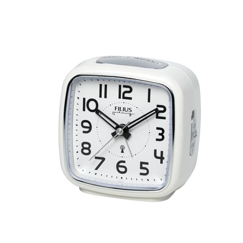 4045346126683 - Funkwecker FILIUS ZEITDESIGN weiß Wecker Schlafzimmer Wecker Beleuchtung schleichende Sekunde Snooze 4045346126683 - Funkwecker FILIUS ZEITDESIGN weiß Wecker Schlafzimmer Wecker Beleuchtung schleichende Sekunde Snooze