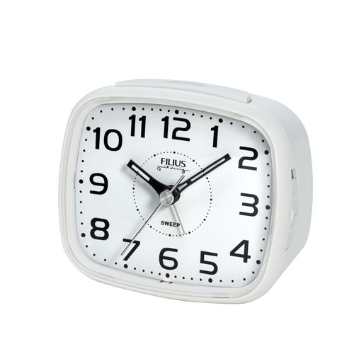 4045346126614 - Quarzwecker FILIUS ZEITDESIGN weiß Wecker Schlafzimmer WeckerBeleuchtungschleichende SekundeSnoozePiepalarm 4045346126614 - Quarzwecker FILIUS ZEITDESIGN weiß Wecker Schlafzimmer WeckerBeleuchtungschleichende SekundeSnoozePiepalarm