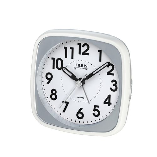 4045346126522 - Quarzwecker FILIUS ZEITDESIGN weiß Wecker Schlafzimmer Wecker Beleuchtungschleichende SekundeSnoozePiepalarm 4045346126522 - Quarzwecker FILIUS ZEITDESIGN weiß Wecker Schlafzimmer Wecker Beleuchtungschleichende SekundeSnoozePiepalarm