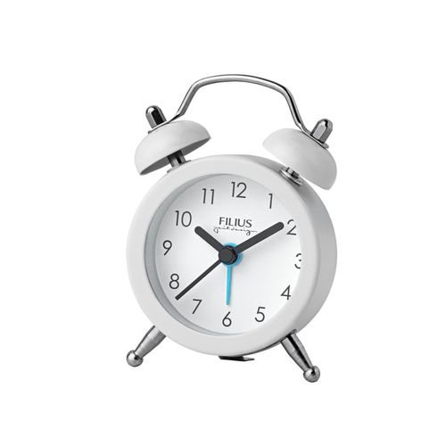 4045346126898 - Glockenwecker FILIUS ZEITDESIGN weiß Wecker Reisewecker Quarzwecker Kinderwecker Schlafzimmer Schulanfang 4045346126898 - Glockenwecker FILIUS ZEITDESIGN weiß Wecker Reisewecker Quarzwecker Kinderwecker Schlafzimmer Schulanfang