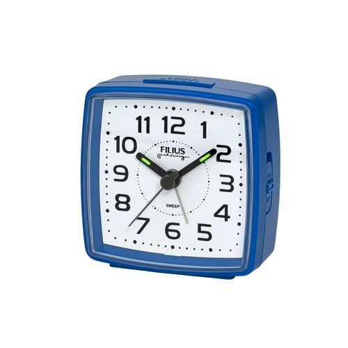 4045346126508 - Quarzwecker FILIUS ZEITDESIGN blau Wecker Reisewecker Schlafzimmer Beleuchtung schleichende Sekunde Snooze 4045346126508 - Quarzwecker FILIUS ZEITDESIGN blau Wecker Reisewecker Schlafzimmer Beleuchtung schleichende Sekunde Snooze