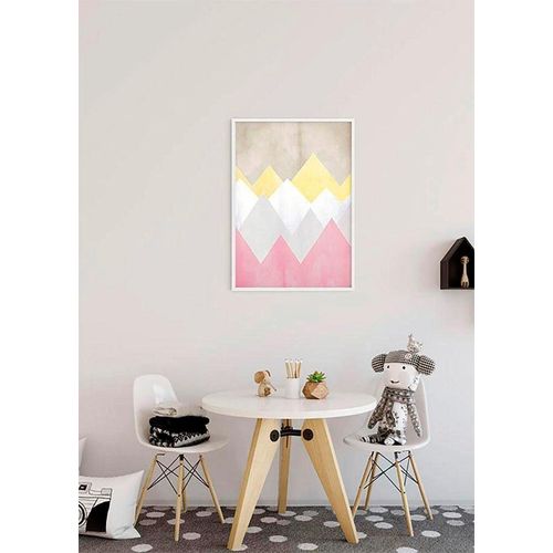 4055065153303 - Bild KOMAR Sunrise Mountain Spring bunt (farbe bild(er) bunt) B30cm H40cm Papier Holz Bilder Wandbild zur Dekoration - ohne Rahmen