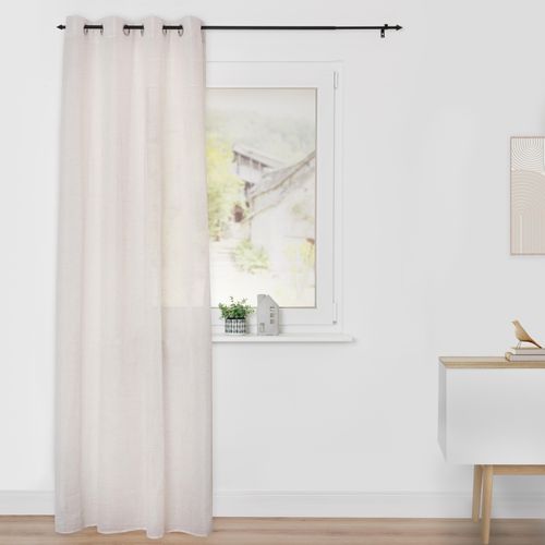 4067533082145 - Vorhang ORIGINAL Vorhang in Leinenoptik mit Ösen lichtdurchlässiger Stoff Gr 1 weiß B140cm H145cm Polyester Polyester Leinen Gardinen lichtdurchlässig Leinenoptik Transparent 4067533082145 - Vorhang ORIGINAL Vorhang in Leinenoptik mit Ösen lichtdurchlässiger Stoff Gr 1 weiß B140cm H145cm Polyester Polyester Leinen Gardinen lichtdurchlässig Leinenoptik Transparent