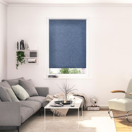 4067533067302 - Rollo ORIGINAL Klemmfix ohne Bohren Gr 2 blau (blau weiß weiß) B50cm H190cm Polyester Rollos Thermofunktion Lichtdurchlässig Klemmbar Energiesparend 4067533067302 - Rollo ORIGINAL Klemmfix ohne Bohren Gr 2 blau (blau weiß weiß) B50cm H190cm Polyester Rollos Thermofunktion Lichtdurchlässig Klemmbar Energiesparend