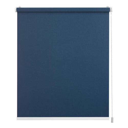 4067533004871 - Rollo ORIGINAL Klemmfix ohne Bohren Gr 1 blau (blau weiß weiß) B60cm H190cm Polyester Rollos Steuerbar mit Bluetooth-App integrierter Elektromotor und Akku