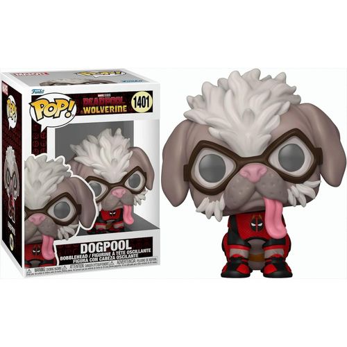 0889698797696 - POP! Marvel Deadpool Wolverine - Dogpool Spielfigur