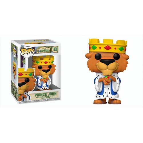0889698759137 - Figurine Pop Disney Robin Hood Prince John
