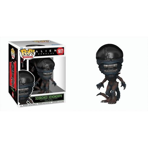 0889698826594 - Figurine POP Super Alien Romulus Scorched Xenomorph