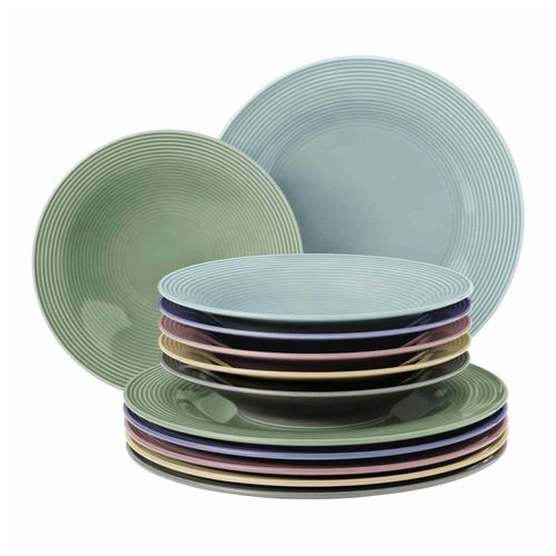 4262517044656 - Tafelservice Beat Color Glaze 12er Set