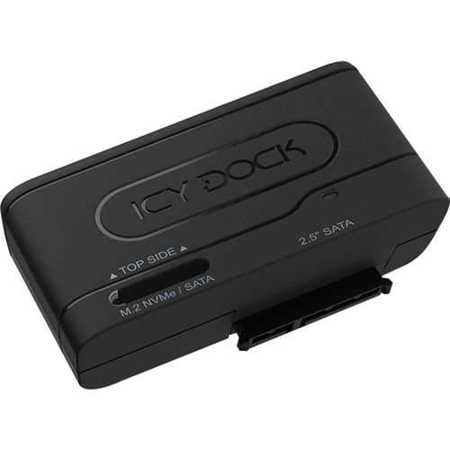 4713227445719 - ICY DOCK EZ-Adapter MB104U-1SMB - Speicher-Controller - 25 M2 (64 cm) - M2 Card (PCIe NVMe & SATA) SATA SSD - USB 32 (Gen 2) - Schwarz 4713227445719 - ICY DOCK EZ-Adapter MB104U-1SMB - Speicher-Controller - 25 M2 (64 cm) - M2 Card (PCIe NVMe & SATA) SATA SSD - USB 32 (Gen 2) - Schwarz