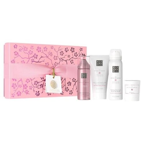 8719134184471 - RITUALS Rituale The-Ritual-Of-SakuraSmall Gift Set Body Lotion Mousse 50 ml + Scented Candle 25 g + Body Cream 70 ml + Foaming Shower Gel 50 ml 1 Stk (2099 €   1 Stk)