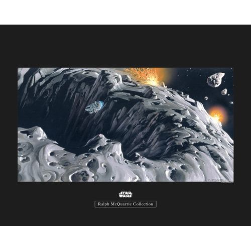 4055065163623 - Bild KOMAR Star Wars Classic RMQ Asteroid bunt (farbe bild(er) bunt) B50cm H40cm Papier Holz Bilder Wandbild zur Dekoration im Kinderzimmer - ohne Rahmen
