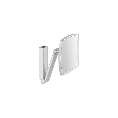 4017214633487 - Keuco iLook_move Kosmetikspiegel 17613179004 Aluminium-finish Wandmodell beleuchtet 200 x 200 mm