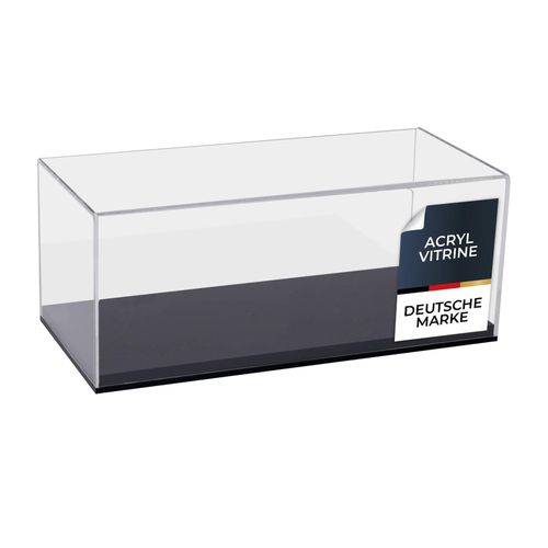 4010537468040 - HMF 46804 Acryl Vitrine   Schaukasten für Modellautos Figuren 34 x 16 x 14 cm Transparent