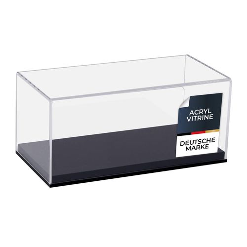 4010537468019 - HMF 46801 Acryl Vitrine   Schaukasten für Modellautos Figuren 24 x 12 x 11 cm Transparent