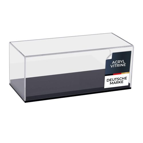 4010537468026 - HMF 46802 Acryl Vitrine Schaukasten für Modellautos Figuren 27 x 12 x 11 cm Transparent 4010537468026 - HMF 46802 Acryl Vitrine Schaukasten für Modellautos Figuren 27 x 12 x 11 cm Transparent
