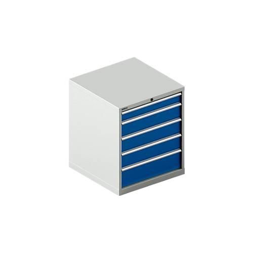 4051273679987 - Select Schubladenschrank 36-36 7 Schübe bis 75 kg B 717 x T 725 x H 1150 mm lichtgrau enzianblau 4051273679987 - Select Schubladenschrank 36-36 7 Schübe bis 75 kg B 717 x T 725 x H 1150 mm lichtgrau enzianblau