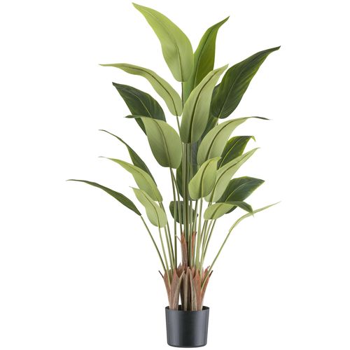 4064118241874 - Kunstpflanze CREATIV GREEN Strelitzia reginae grün H120cm Kunststoff Kunstpflanzen mit tollem Blattwerk