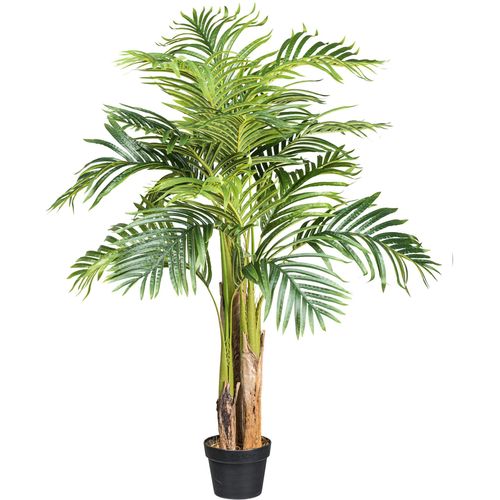 4064118182375 - Kunstpalme CREATIV GREEN Arecapalme Kunstpflanzen Gr H 130 cm 1 St grün mit detailgetreuen Wedeln