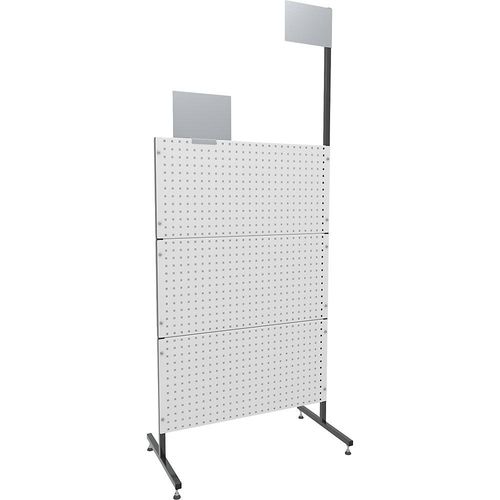 4054666028225 - eurokraft pro Organisations-Stellwand stationär 3 Lochbleche 3 Glattbleche 4054666028225 - eurokraft pro Organisations-Stellwand stationär 3 Lochbleche 3 Glattbleche
