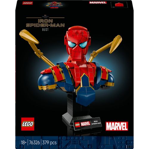 5702017817989 - 76326 Marvel Iron Spider-Man Büste Konstruktionsspielzeug