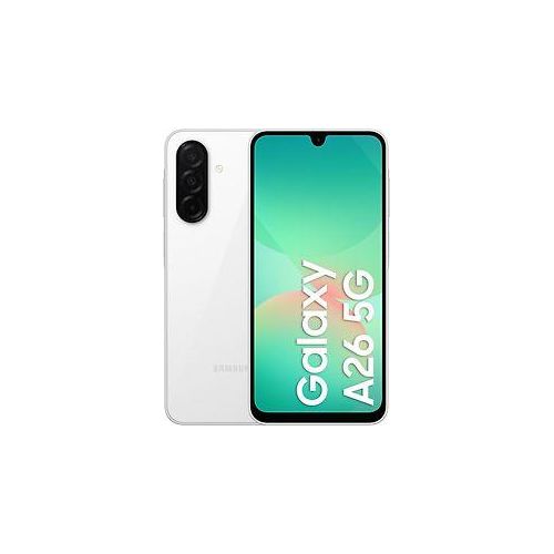 8806097072782 - SM-A266BZWBEUB SAMSUNG Galaxy A26 5G Smartphone weiß 128 GB SM-A266BZWBEUB 8806097072782 8806097072782 - SM-A266BZWBEUB SAMSUNG Galaxy A26 5G Smartphone weiß 128 GB SM-A266BZWBEUB 8806097072782