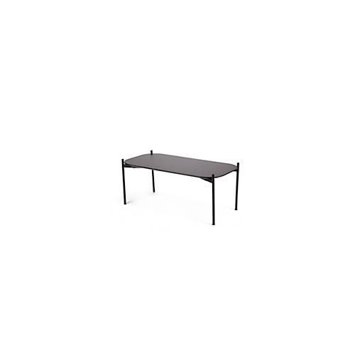 3660141226300 - Beistelltisch meet by Paperflow Meet Rechteck furniertes MDF Stahlgestell B 750 x T 500 x H 400 mm schwarz schwarz